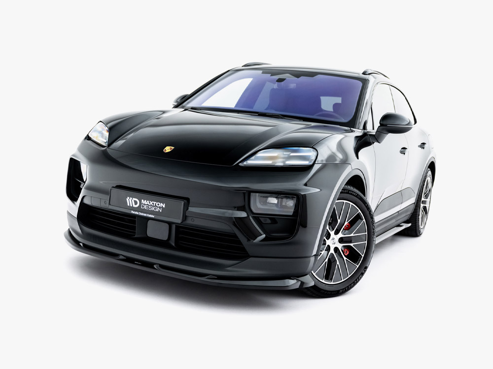 Maxton front splitter porsche macan electric mk1 3 Maxton front splitter porsche macan electric mk1 - image 3