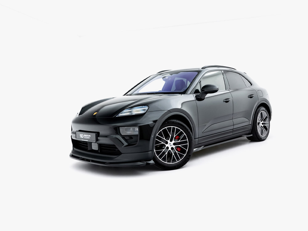 Maxton front splitter porsche macan electric mk1 4 Maxton front splitter porsche macan electric mk1 - image 4