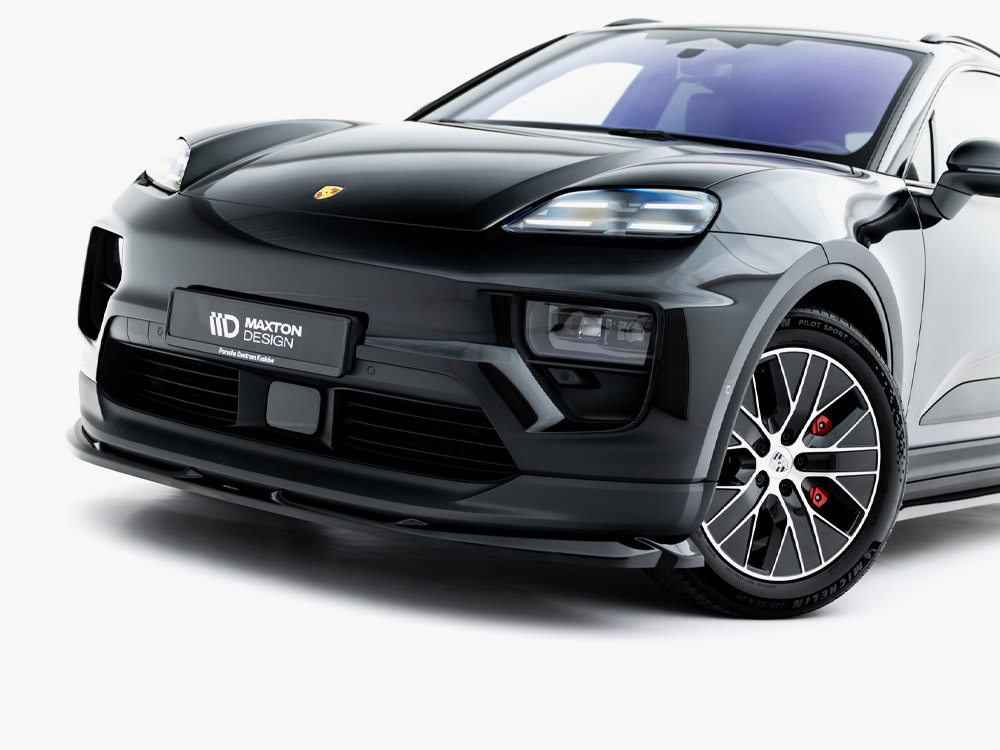 Maxton front splitter porsche macan electric mk1 6 Maxton front splitter porsche macan electric mk1 - image 6