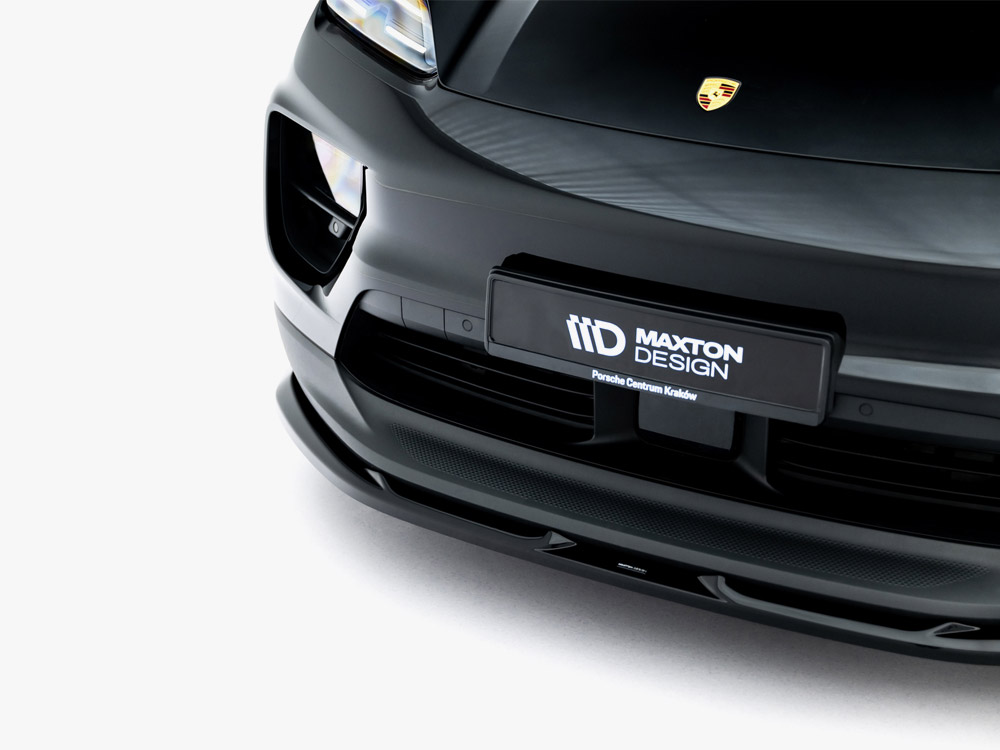 Maxton front splitter porsche macan electric mk1 7 Maxton front splitter porsche macan electric mk1 - image 7