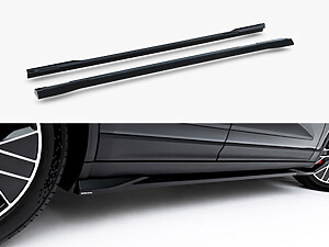 Maxton Side Skirt Diffusers Porsche Macan Electric Mk1