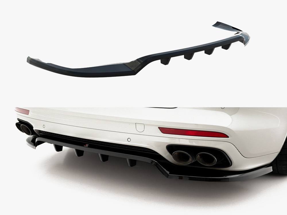 Maxton rear splitter (vertical bars) for porsche panamera gts sport turismo (971 facelift) 1 Maxton rear splitter (vertical bars) for porsche panamera gts sport turismo (971 facelift)