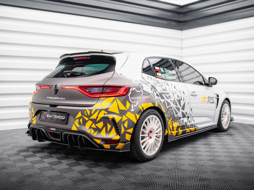 Maxton street pro rear diffuser for renault mégane r. S. Mk4 2 Maxton street pro rear diffuser for renault mégane r. S. Mk4 - image 2