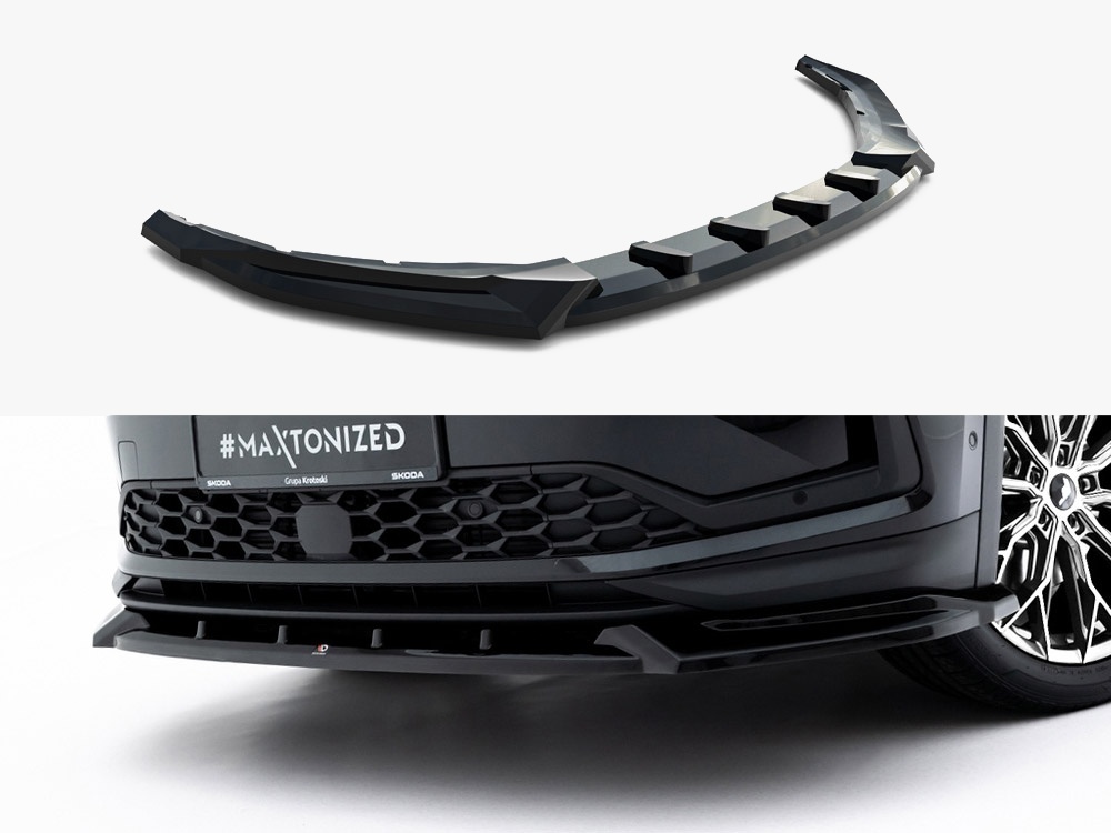 Maxton front splitter for skoda kodiaq mk2 1 Maxton front splitter for skoda kodiaq mk2