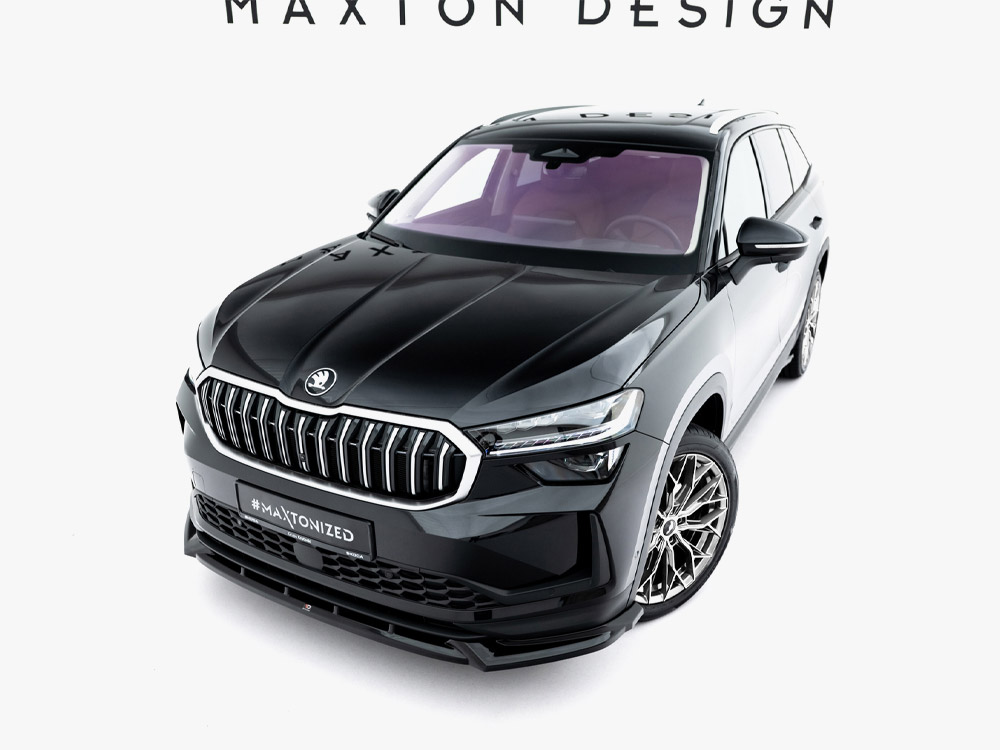 Maxton front splitter for skoda kodiaq mk2 3 Maxton front splitter for skoda kodiaq mk2 - image 3