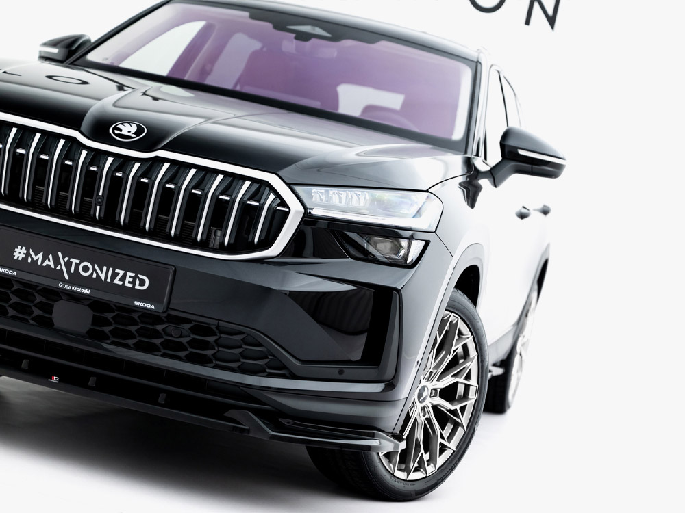 Maxton front splitter for skoda kodiaq mk2 4 Maxton front splitter for skoda kodiaq mk2 - image 4
