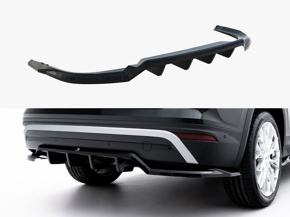Maxton rear splitter (vertical bars) for skoda kodiaq mk2 1 Maxton rear splitter (vertical bars) for skoda kodiaq mk2
