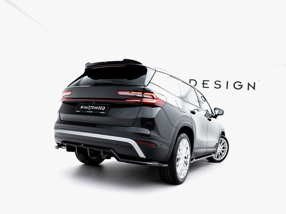 Maxton rear splitter (vertical bars) for skoda kodiaq mk2 2 Maxton rear splitter (vertical bars) for skoda kodiaq mk2 - image 2