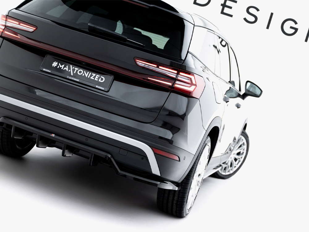 Maxton rear splitter (vertical bars) for skoda kodiaq mk2 4 Maxton rear splitter (vertical bars) for skoda kodiaq mk2 - image 4