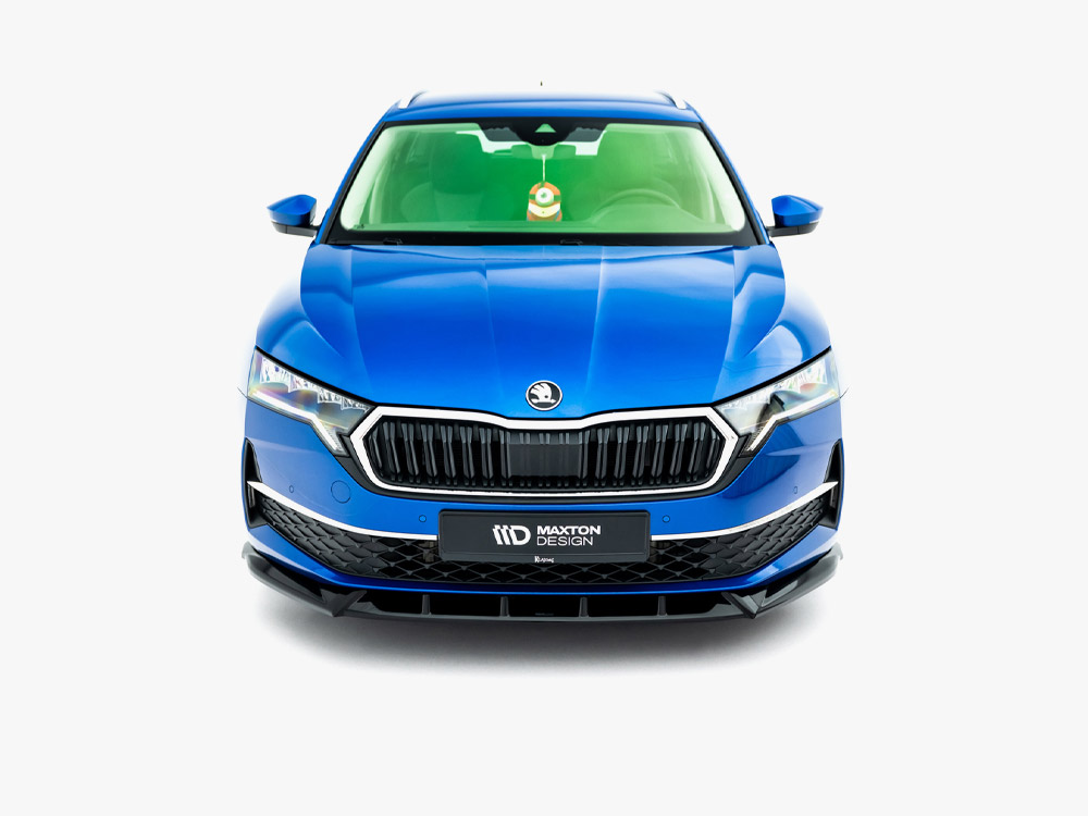 Maxton front splitter for skoda octavia mk4 facelift liftback/estate 4 Maxton front splitter for skoda octavia mk4 facelift liftback/estate - image 4