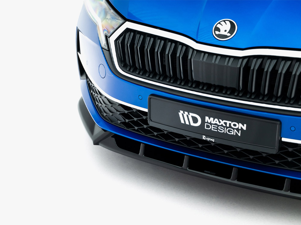 Maxton front splitter for skoda octavia mk4 facelift liftback/estate 5 Maxton front splitter for skoda octavia mk4 facelift liftback/estate - image 5