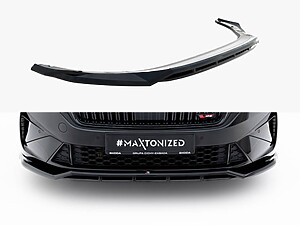 Maxton Front Splitter V1 for Skoda Octavia RS Mk4 Facelift (Liftback/Estate)