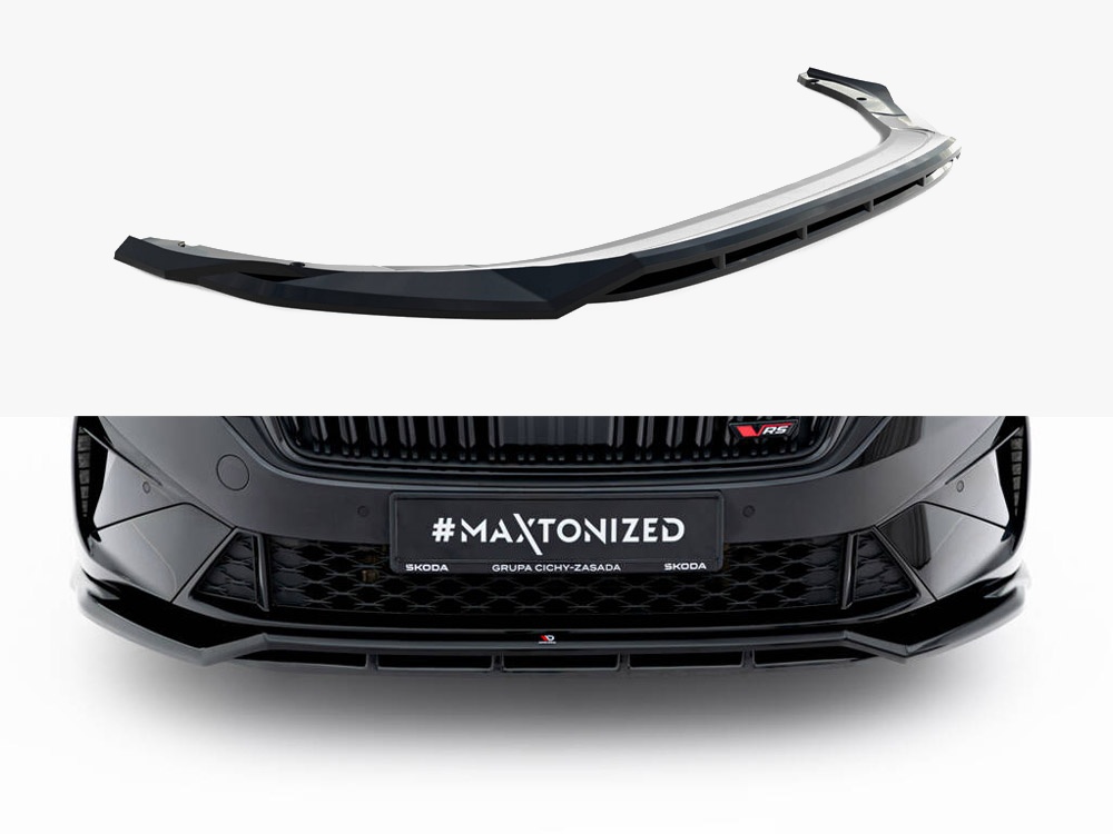 Maxton front splitter v1 for skoda octavia rs mk4 facelift (liftback/estate) 1 Maxton front splitter v1 for skoda octavia rs mk4 facelift (liftback/estate)