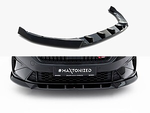 Maxton Front Splitter V2 Skoda Octavia vRS Liftback/Estate Mk4 Facelift
