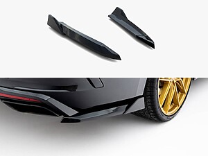 Maxton Rear Side Splitters V6 for Skoda Octavia vRS Liftback/Estate Mk4 & Mk4 Facelift