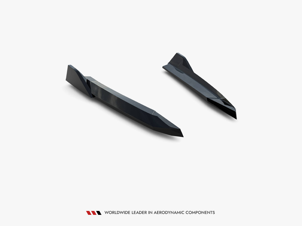 Maxton rear side splitters v6 for skoda octavia vrs liftback/estate mk4 & mk4 facelift 5 Maxton rear side splitters v6 for skoda octavia vrs liftback/estate mk4 & mk4 facelift - image 5