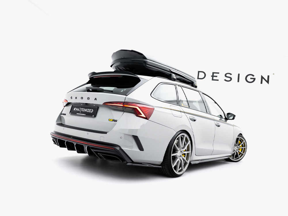 Maxton rear side splitters v7 skoda octavia rs mk4 liftback/estate 3 Maxton rear side splitters v7 skoda octavia rs mk4 liftback/estate - image 3