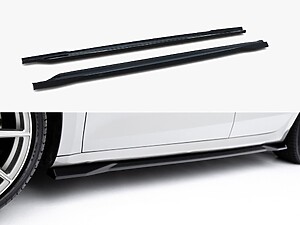 Maxton Side Skirt Diffusers V1 Skoda Octavia RS Mk4 Liftback/Estate