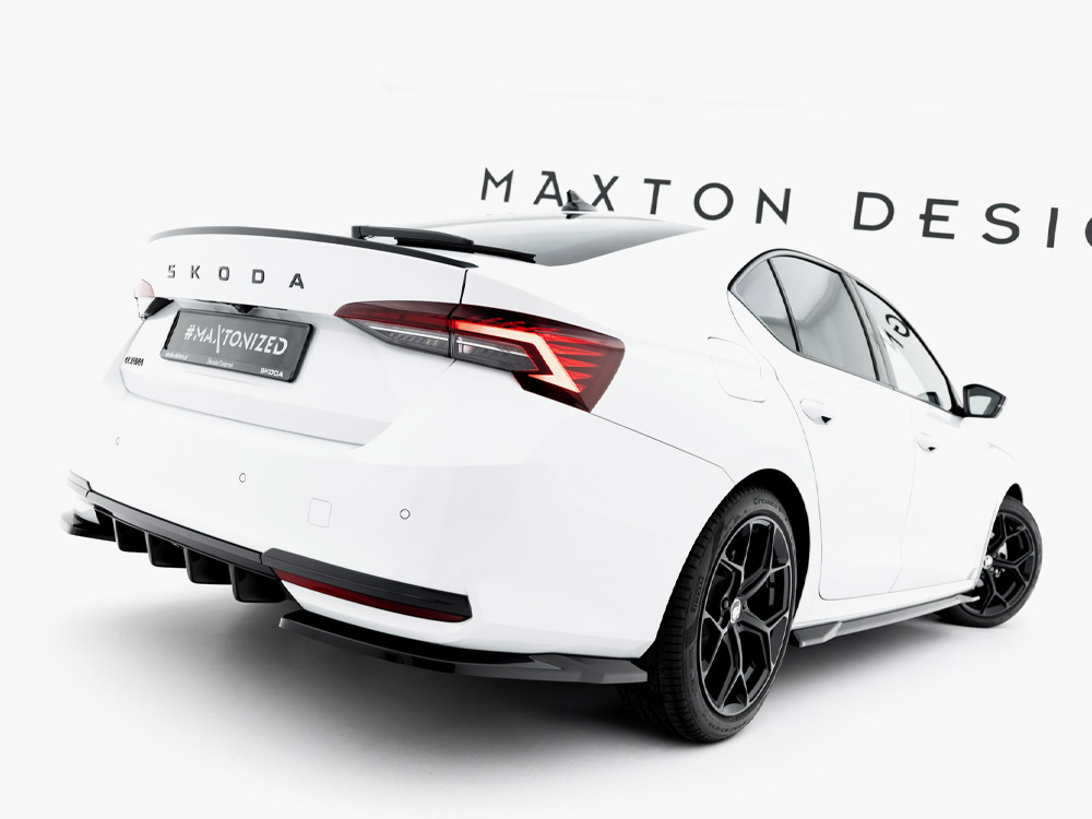 Maxton rear valance for skoda octavia sportline liftback/estate mk4 facelift 2 Maxton rear valance for skoda octavia sportline liftback/estate mk4 facelift - image 2
