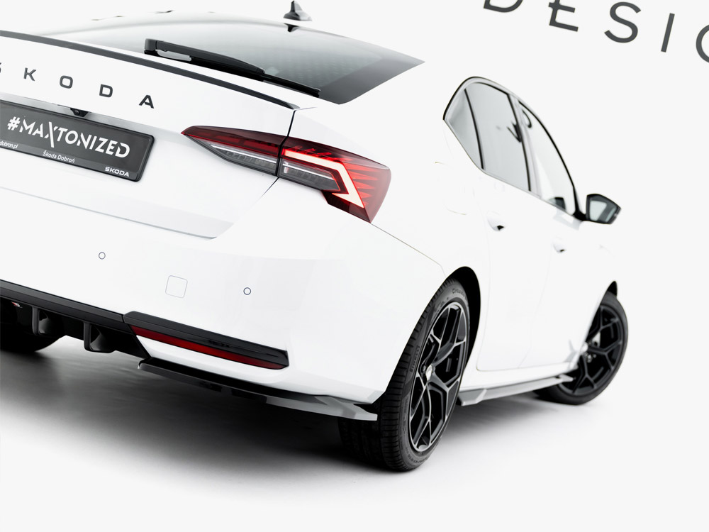 Maxton rear side splitters for skoda octavia mk4 facelift liftback/estate (inc. Sportline) 3 Maxton rear side splitters for skoda octavia mk4 facelift liftback/estate (inc. Sportline) - image 3