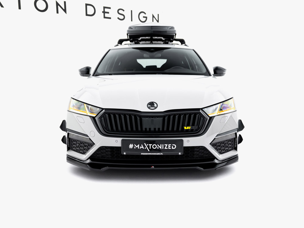 Maxton v4 front splitter for skoda octavia vrs mk4 5 Maxton v4 front splitter for skoda octavia vrs mk4 - image 5