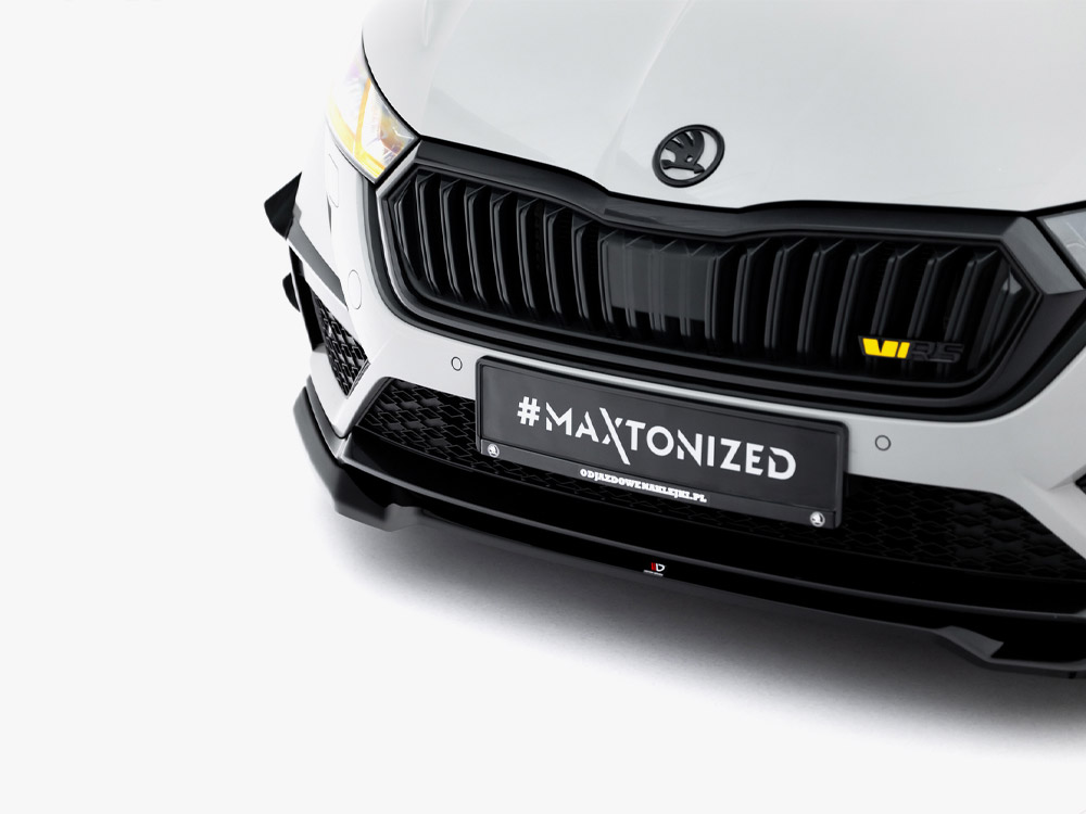 Maxton v4 front splitter for skoda octavia vrs mk4 6 Maxton v4 front splitter for skoda octavia vrs mk4 - image 6