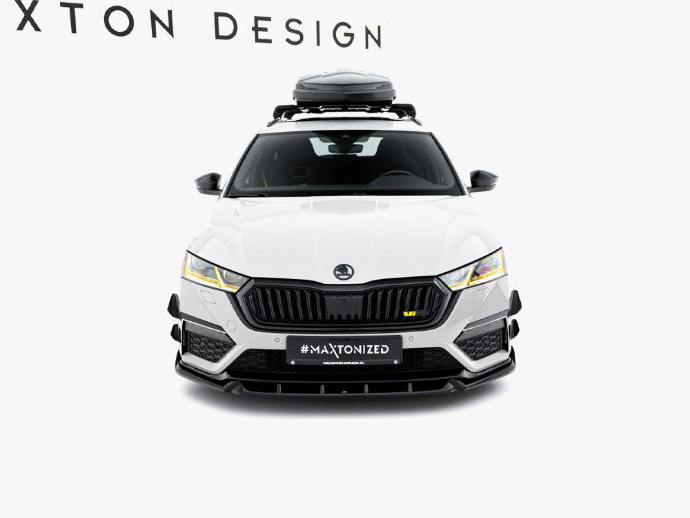 Maxton front splitter v5 for skoda octavia rs mk4 5 Maxton front splitter v5 for skoda octavia rs mk4 - image 5