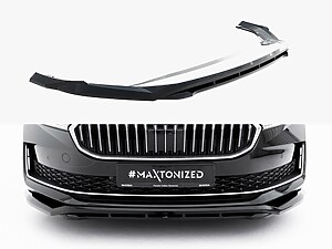 Maxton Front Splitter V1 Skoda Superb Mk4