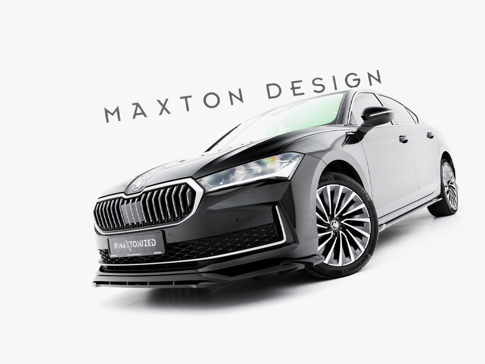 Maxton front splitter v1 skoda superb mk4 3 Maxton front splitter v1 skoda superb mk4 - image 3