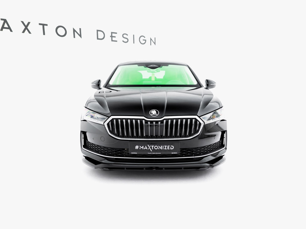 Maxton front splitter v1 skoda superb mk4 4 Maxton front splitter v1 skoda superb mk4 - image 4