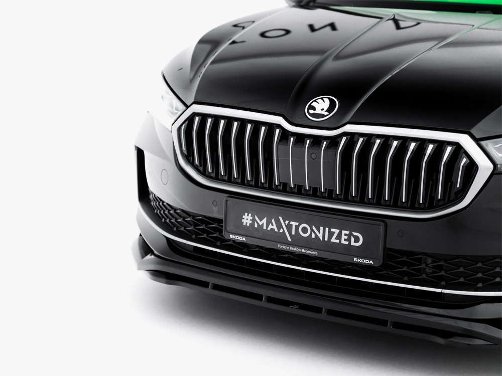 Maxton front splitter v1 skoda superb mk4 5 Maxton front splitter v1 skoda superb mk4 - image 5