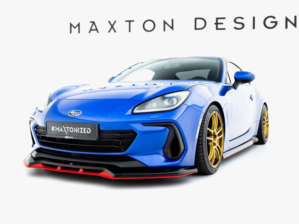Maxton front splitter v2 for subaru brz mk2 2 Maxton front splitter v2 for subaru brz mk2 - image 2