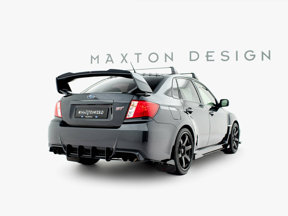 Maxton rear side flaps for subaru impreza wrx sti mk3 facelift 2 Maxton rear side flaps for subaru impreza wrx sti mk3 facelift - image 2