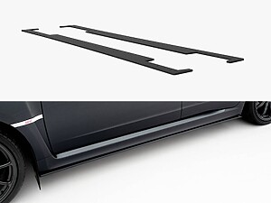 Maxton Street Pro Side Skirt Diffusers for Subaru Impreza WRX STI Mk3 Facelift