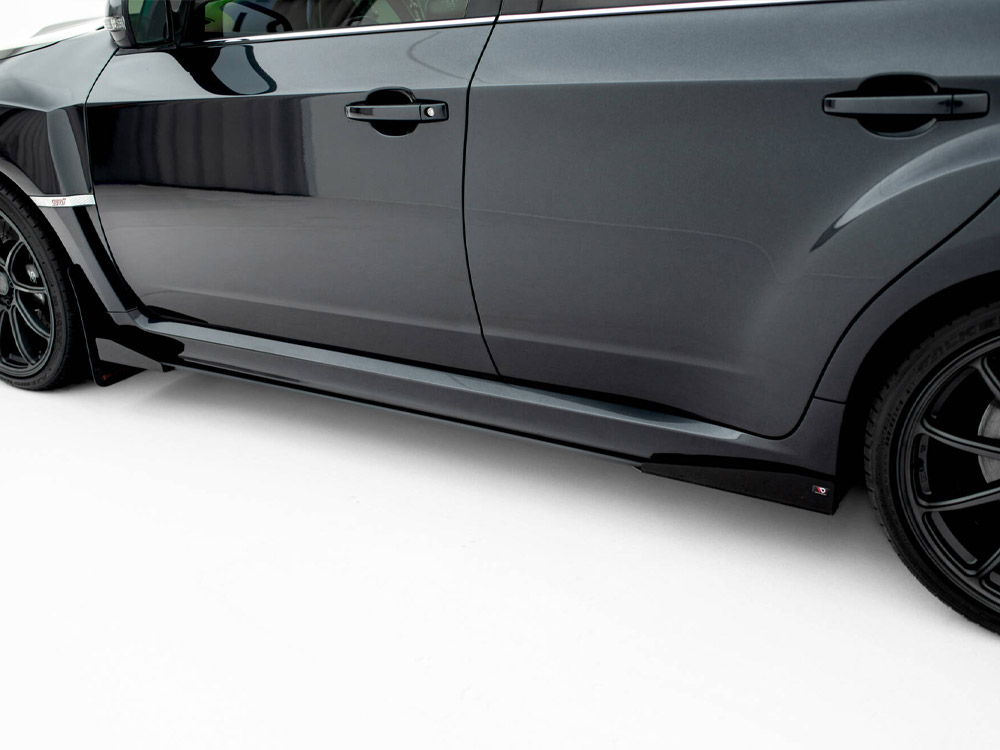 Maxton side flaps for subaru impreza wrx sti mk3 facelift 4 Maxton side flaps for subaru impreza wrx sti mk3 facelift - image 4