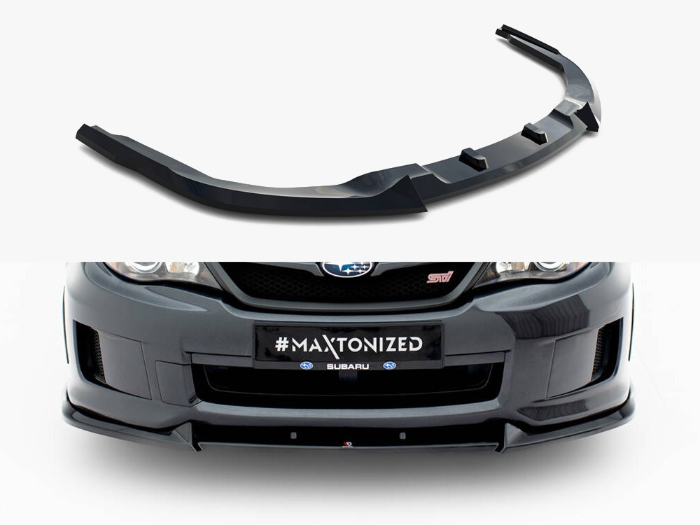 Maxton front splitter v2 for subaru impreza wrx sti mk3 facelift 1 Maxton front splitter v2 for subaru impreza wrx sti mk3 facelift