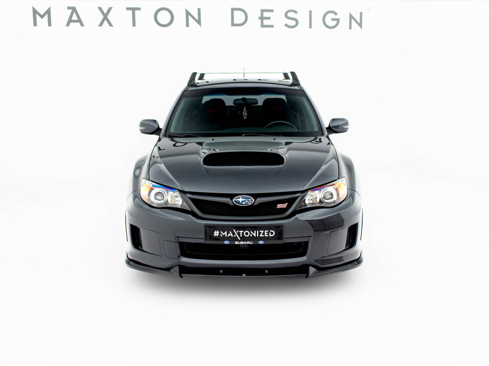Maxton front splitter v2 for subaru impreza wrx sti mk3 facelift 3 Maxton front splitter v2 for subaru impreza wrx sti mk3 facelift - image 3