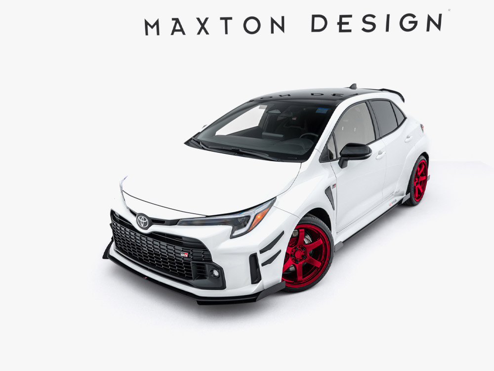 Maxton street pro front splitter with flaps for toyota gr corolla mk12 3 Maxton street pro front splitter with flaps for toyota gr corolla mk12 - image 3