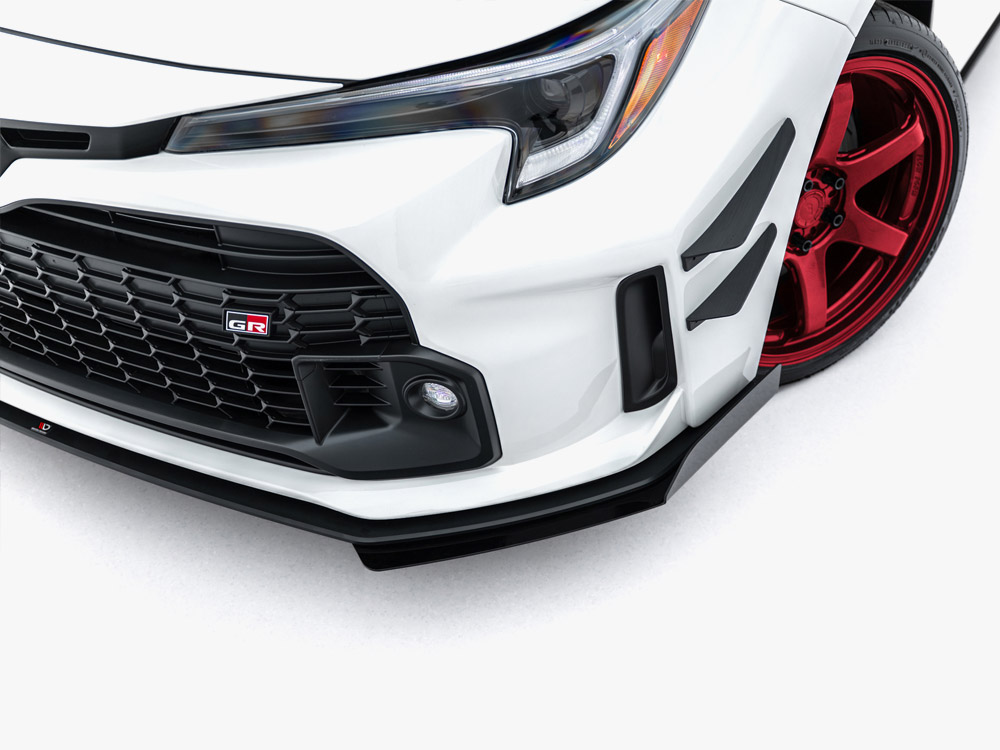 Maxton street pro front splitter with flaps for toyota gr corolla mk12 6 Maxton street pro front splitter with flaps for toyota gr corolla mk12 - image 6