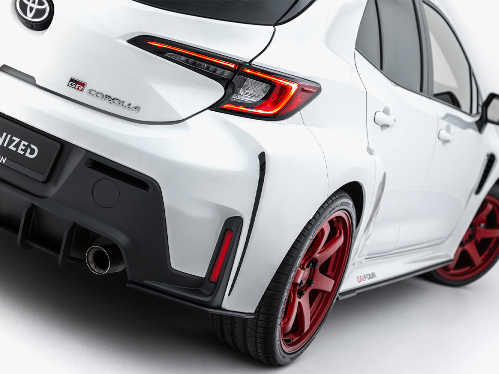 Maxton street pro rear side splitters for toyota gr corolla mk12 4 Maxton street pro rear side splitters for toyota gr corolla mk12 - image 4