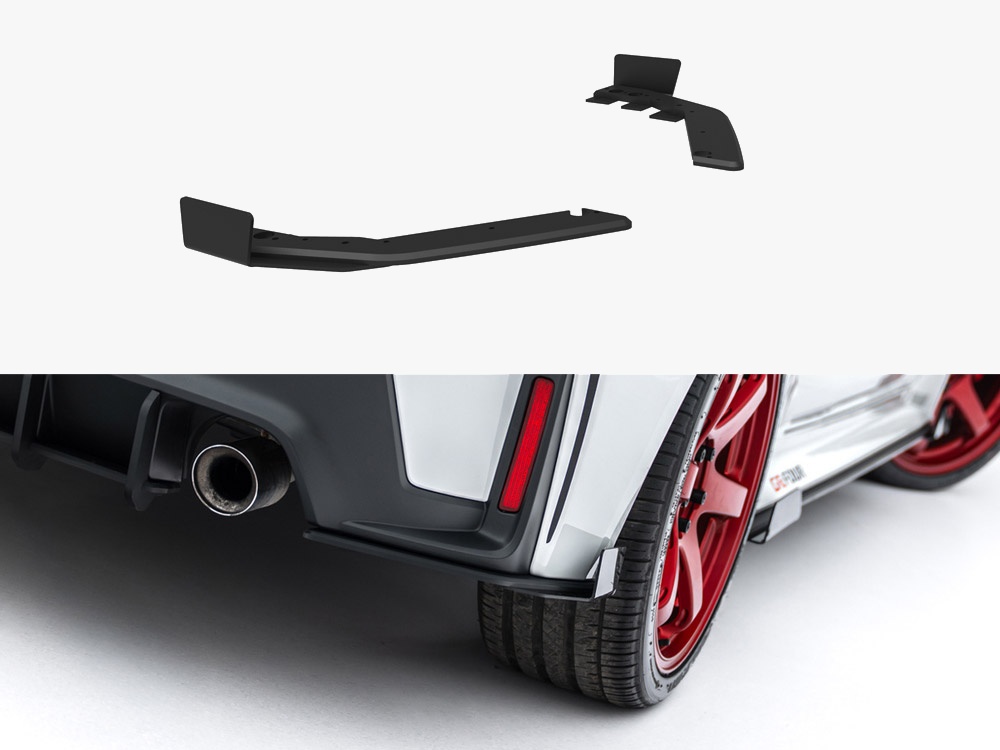 Maxton street pro rear side splitters with flaps - toyota gr corolla mk12 1 Maxton street pro rear side splitters with flaps - toyota gr corolla mk12