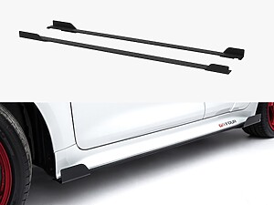 Maxton Street Pro Side Skirt Diffusers with Flaps Toyota GR Corolla Mk12