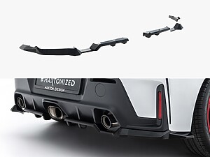 Maxton Rear Side Splitters V1 for Toyota GR Corolla Mk12