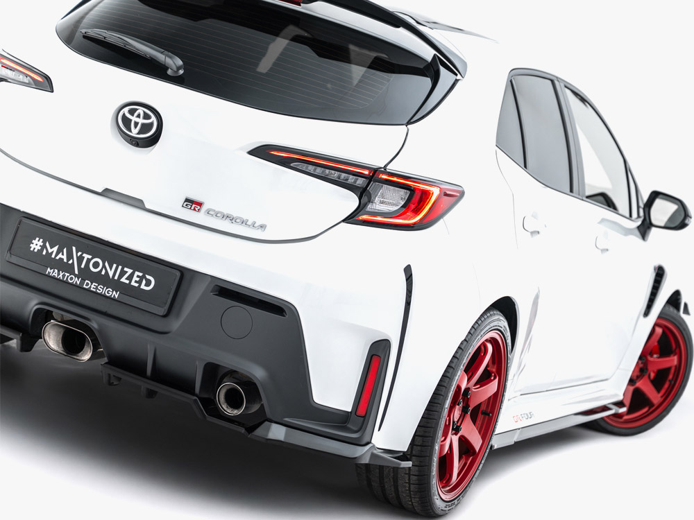 Maxton rear side splitters v1 for toyota gr corolla mk12 4 Maxton rear side splitters v1 for toyota gr corolla mk12 - image 4