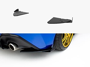Maxton Street Pro Rear Side Splitters V1 with Flaps for Subaru BRZ Mk2