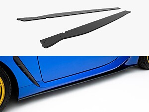 Maxton Street Pro Side Skirt Diffusers V1 for Subaru BRZ Mk2