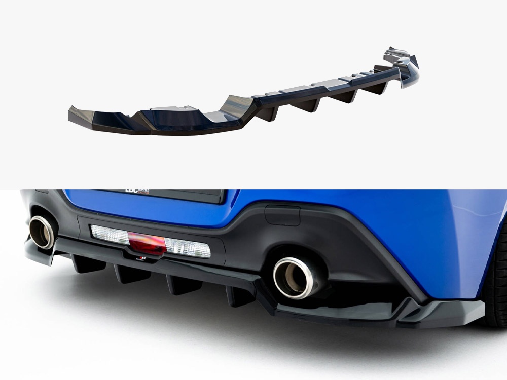 Maxton rear splitter (vertical bars) v1 - subaru brz mk2 1 Maxton rear splitter (vertical bars) v1 - subaru brz mk2