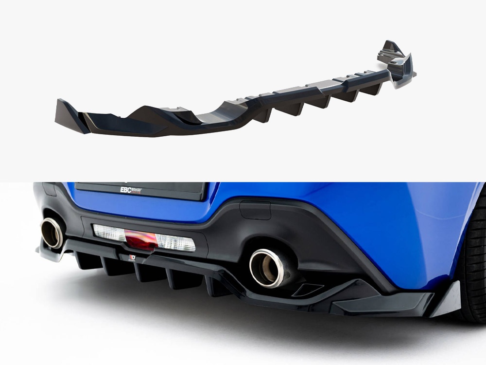 Maxton rear splitter (vertical bars) v3 subaru brz mk2 1 Maxton rear splitter (vertical bars) v3 subaru brz mk2