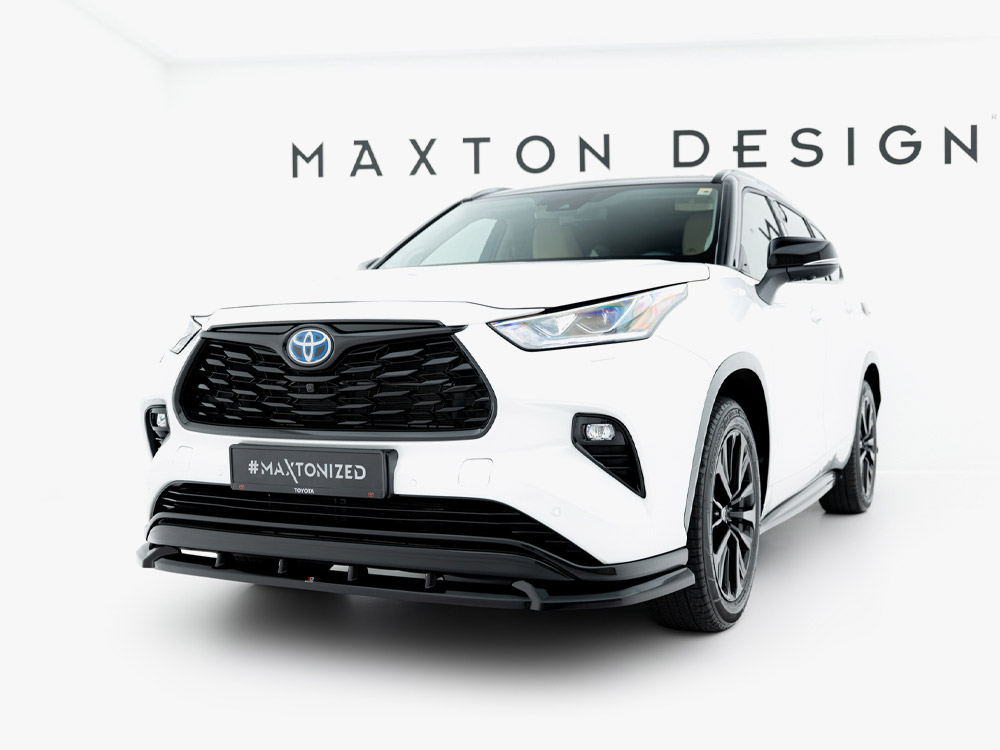 Maxton front splitter v2 toyota highlander mk4 2 Maxton front splitter v2 toyota highlander mk4 - image 2