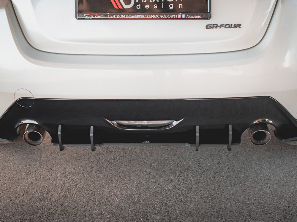 Maxton street pro rear diffuser for toyota gr yaris mk4 - black/red 3 Maxton street pro rear diffuser for toyota gr yaris mk4 - black/red - image 3
